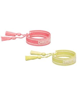 Dior Iviera Christian Bracelet Set - Pink
