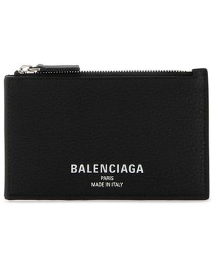 Balenciaga 'Credit Lungo' Card Holder - Black
