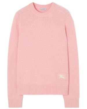 Burberry Cashmere Sweater - Pink