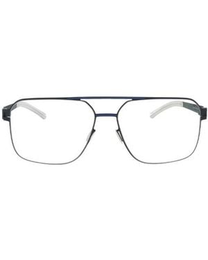 Mykita Don Aviator Frame Glasses - Metallic