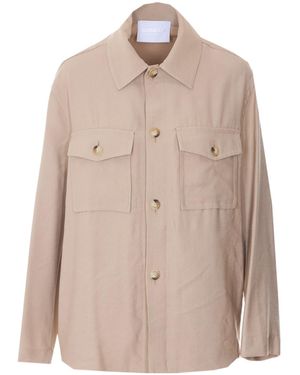 Dondup Lievito Buttoned Pocket Shirt - Natural