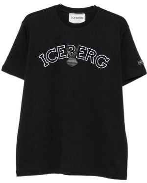 Iceberg Short-Sleeved T-Shirt - Black