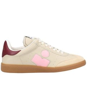 Isabel Marant Bryce Lace-Up Low-Top Casual Shoes - Pink