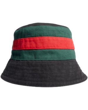 Gucci Stripe Detailed Bucket Hat - White