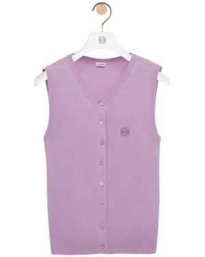 Loewe Vest - Purple