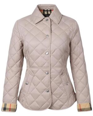 Burberry Quilted Cotton Jacket - Multicolour