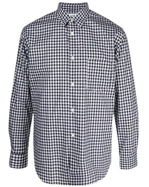 Comme des Garçons Comme Des Garçons Shirt Forever Checked Shirt - Blue