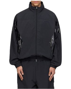 Vetements Tape-Detail Tracksuit Jacket - Blue
