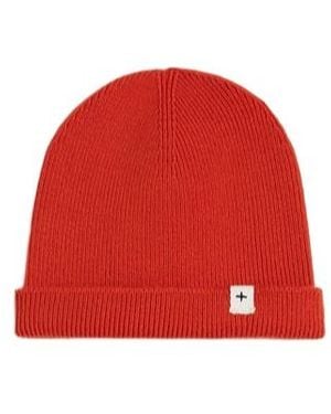 Jil Sander Fine Knit Beanie - Red