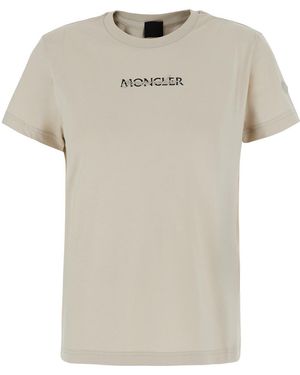 Moncler Crew-Neck T-Shirt - White