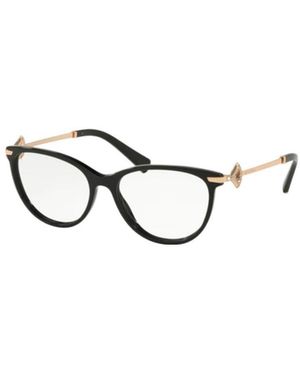 BVLGARI Round Frame Flat Mirror - White