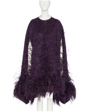 Valentino Asymmetrical Dress - Purple