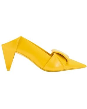Loewe Pointed-Toe Court Shoes - Yellow