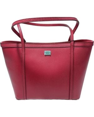Dolce & Gabbana Logo Handbag - Red