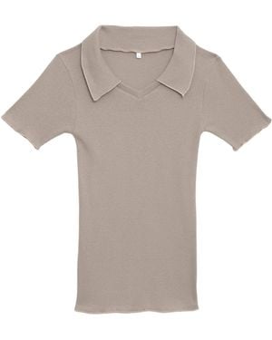 Baserange Short-Sleeved Top - Gray