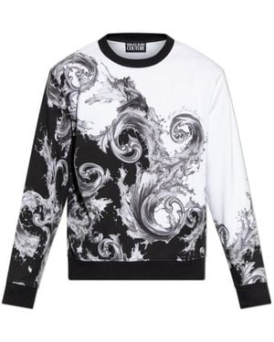 Versace Jeans Couture Couture Barocco Print Sweatshirt - White