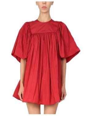RED Valentino Flared Sleeve Mini Dress