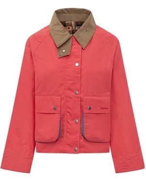 Barbour Long Sleeve Jacket - Red
