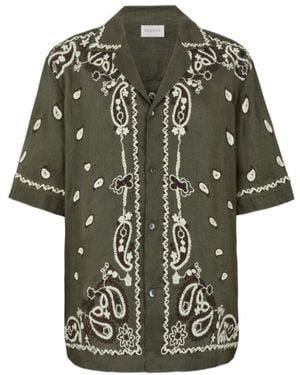 P.A.R.O.S.H. Embroidery Shirt - Green