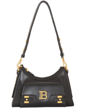 Balmain B-Buzz Hobo Bag - Black