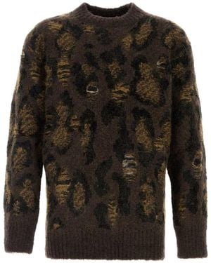 Junya Watanabe Distressed Jumper - Black