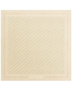 Dior Oblique Natte Shawl - Natural
