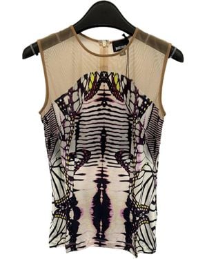Just Cavalli Zippered Sleeveless Vest - Black