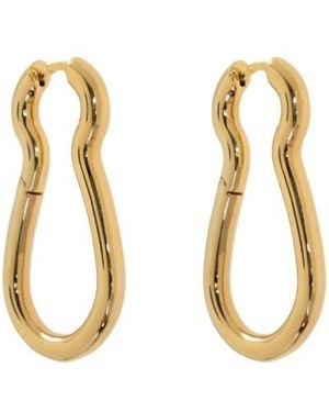Marni Draped Earrings - Metallic