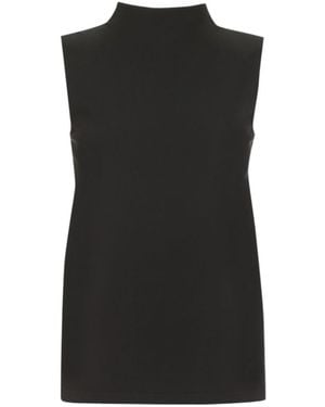 Max Mara Logo Turtleneck Jumper - Black