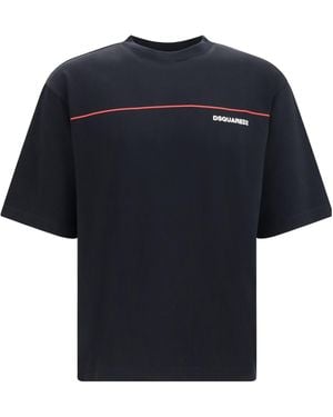 DSquared² Short-Sleeved T-Shirt - Blue
