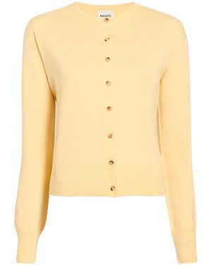 KHAITE Jackie Cardigan - Yellow