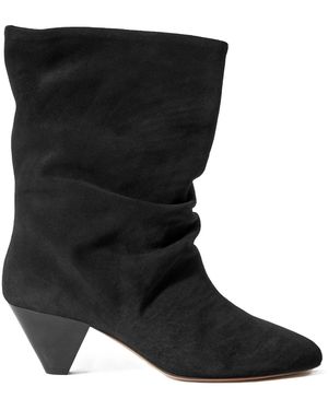 Isabel Marant Almond Head Boots - Black