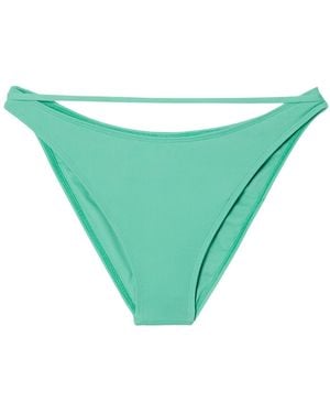 Jacquemus Peirado Cutout Recycled Bikini Briefs - Green