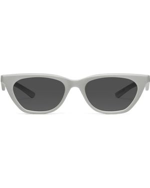 Maison Margiela Gentle Monster X Geometric Frame Sunglasses - White