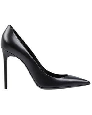Saint Laurent Pointed-Toe High Heels - Black