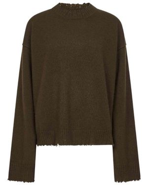Uma Wang Long Sleeve Jumper - Green