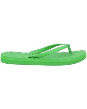 Tory Burch Minimalist Comfortable Flip-Flops - Green