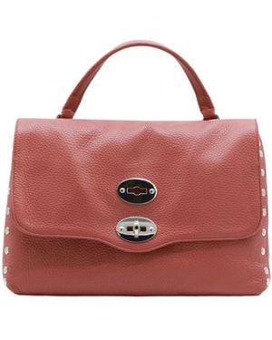 Zanellato Postina Twist-Lock Small Top Handle Bag - Red