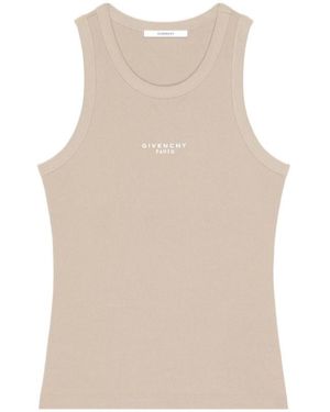 Givenchy Slim Fit Tank Top - Natural