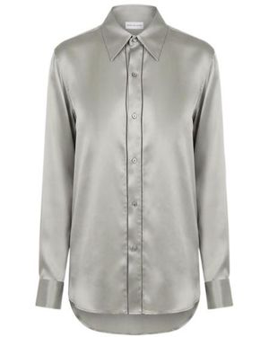 Dries Van Noten Single-Breasted Shirt - Grey