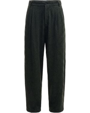 DARKPARK Low-Rise Casual Pants - Black