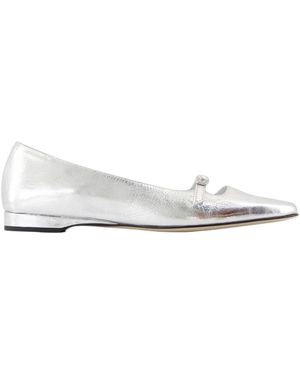 CAREL PARIS Emilie Pointed Toe Ballerinas - White