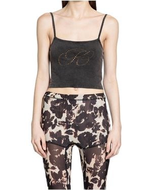 KNWLS Square Neck Suspenders - Black