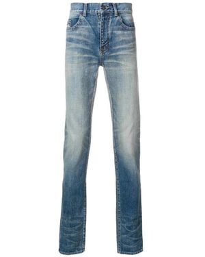 Saint Laurent Straight Jeans - Blue