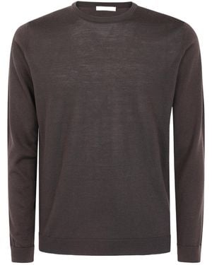 Nuur Fine-Knit T-Shirt - Grey