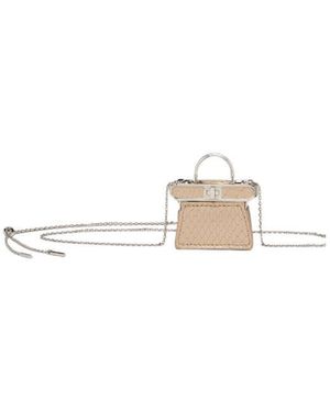 Fendi Decorated Pendant - White