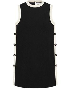 Dior Iviera Short Straight Dress - Black