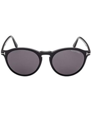 Tom Ford Eyewear Round Frame Sunglasses - White