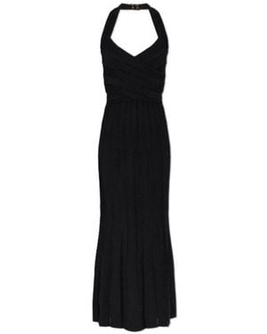 Balmain Backless Dress - Black
