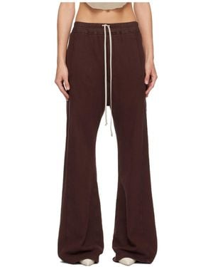 Rick Owens Stud-Embellished Trousers - Red